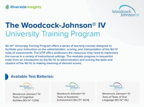 University Training Program Downloadable 