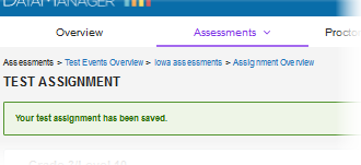 Edit student override confirmation message