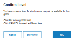 confirm off-level Iowa assignment