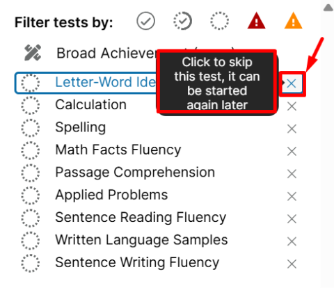 A screenshot of a computer test

AI-generated content may be incorrect.